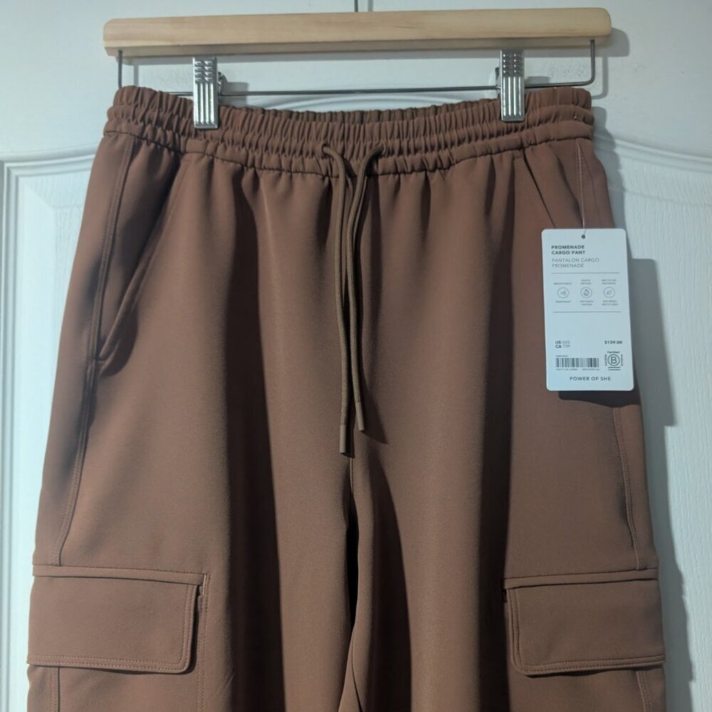 Athleta | Promenade High Rise Cargo Pant In Walnut - Picture 5 of 13